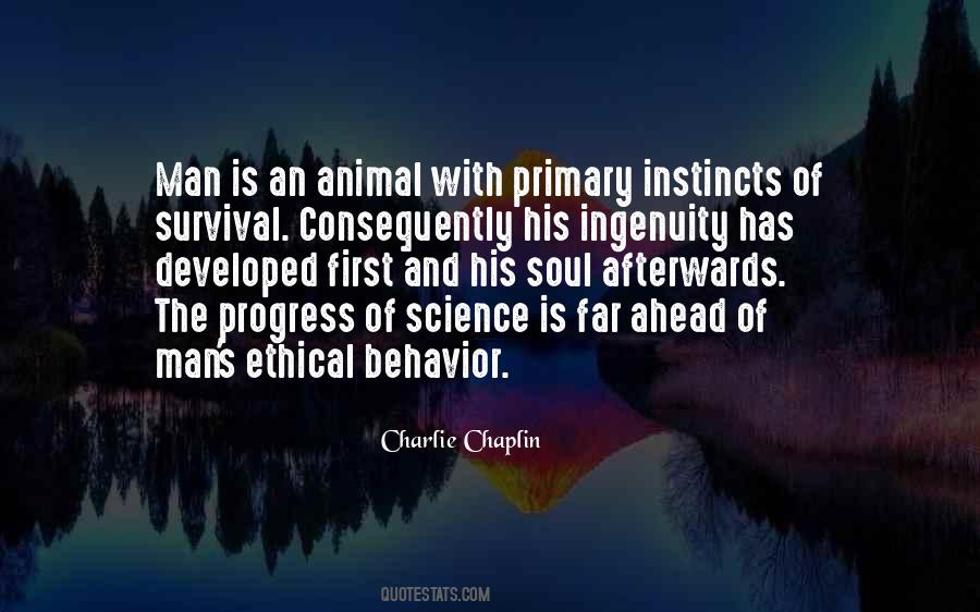 Quotes About Animal And Man #42554