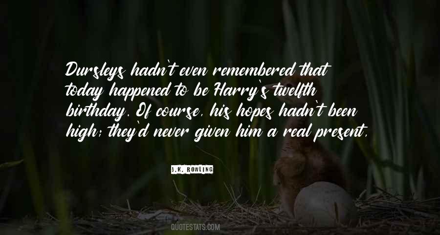 Twelfth Birthday Quotes #985034