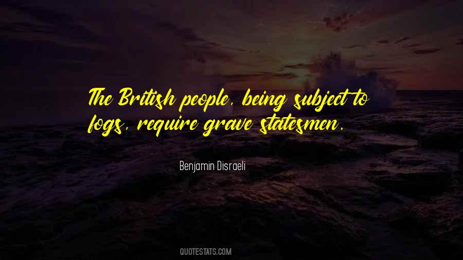 Quotes About Being British #1076267