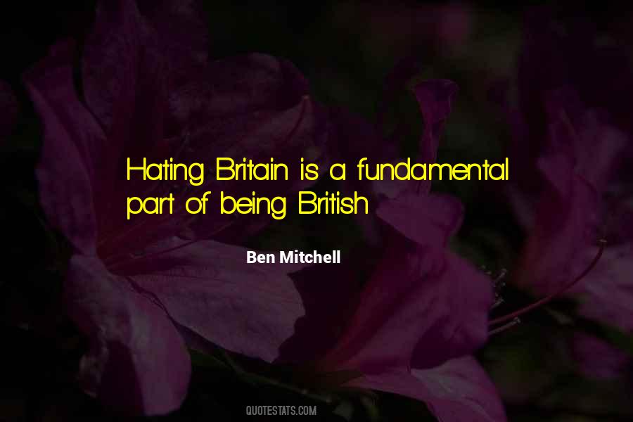 Quotes About Being British #1247109