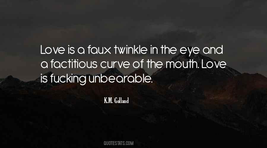 Twinkle In Her Eye Quotes #73866