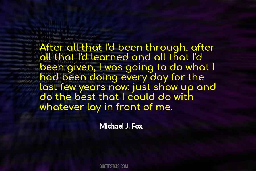 Quotes About Michael J Fox #579152