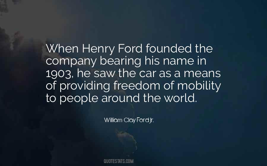 Quotes About Henry Ford #714191