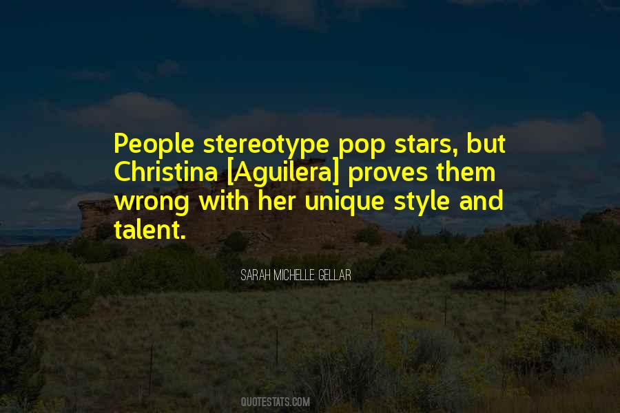 Quotes About Christina Aguilera #174348