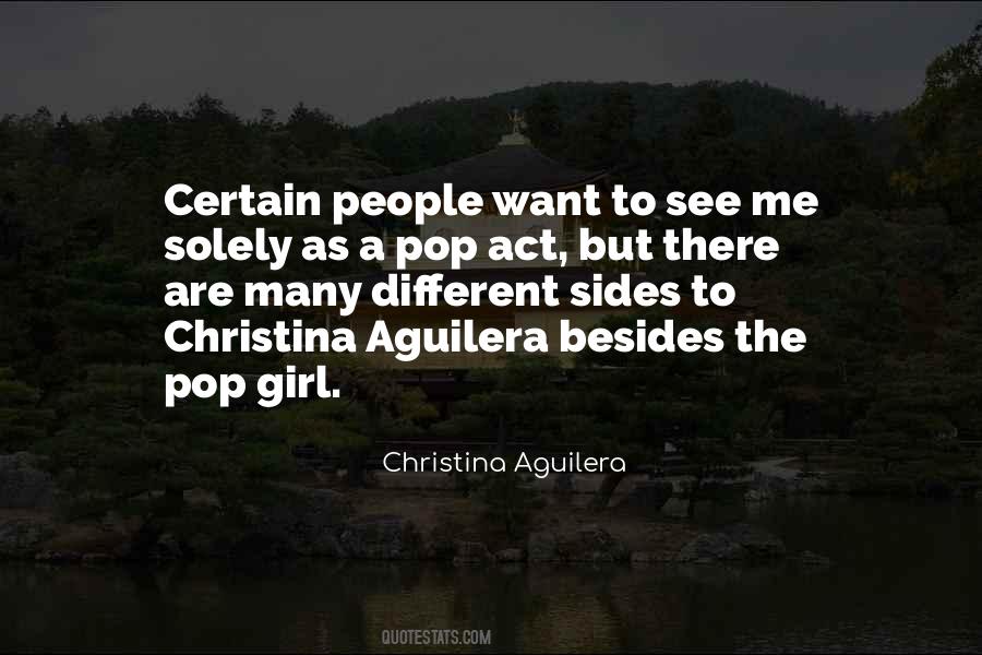 Quotes About Christina Aguilera #699079