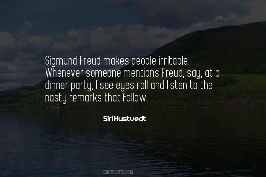 Quotes About Sigmund Freud #1680993