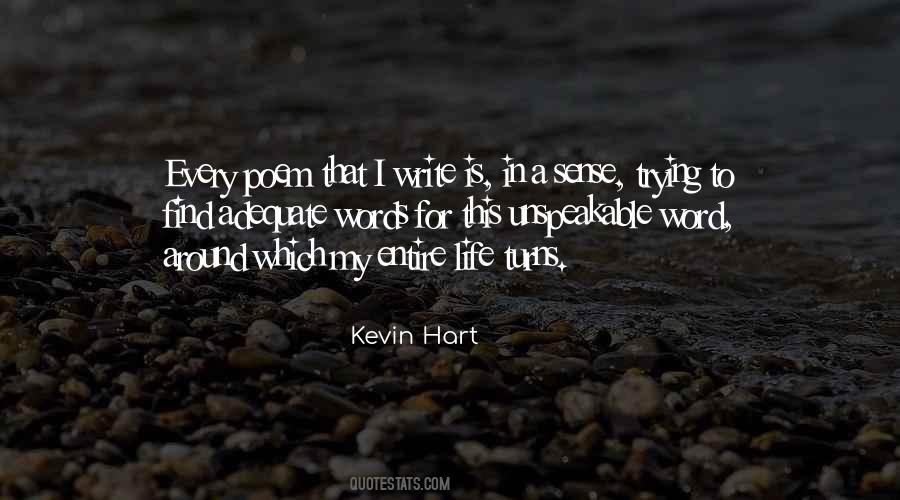 Quotes About Kevin Hart #342951