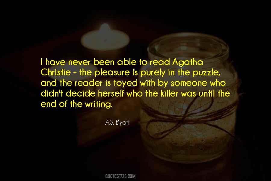 Quotes About Agatha Christie #1427295