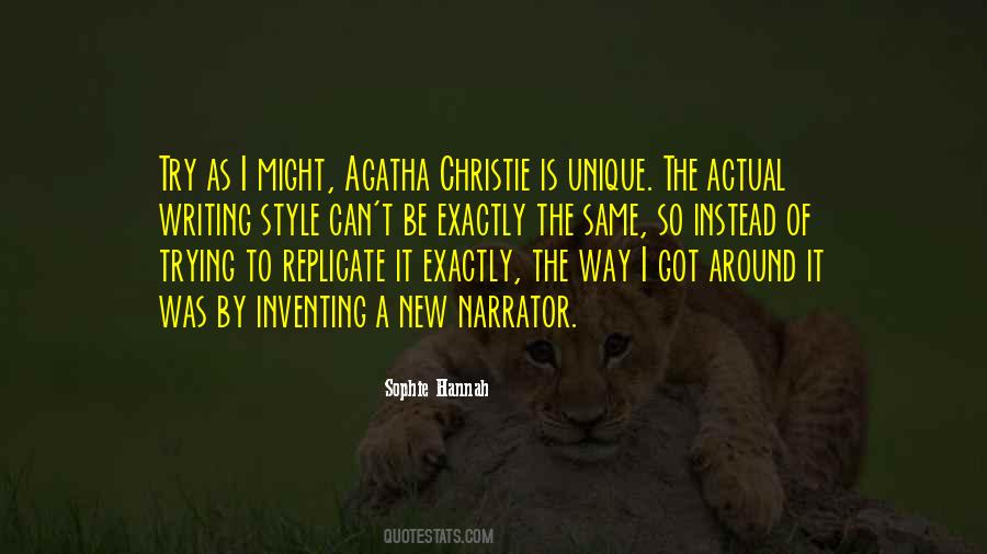 Quotes About Agatha Christie #1471449