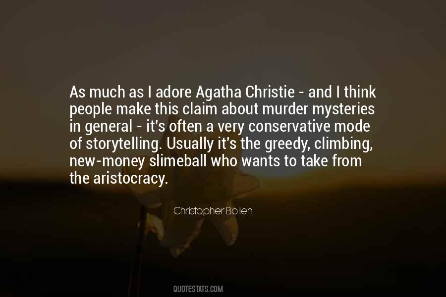 Quotes About Agatha Christie #264598