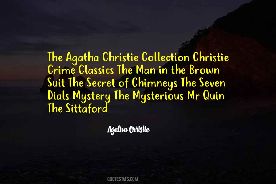 Quotes About Agatha Christie #997839