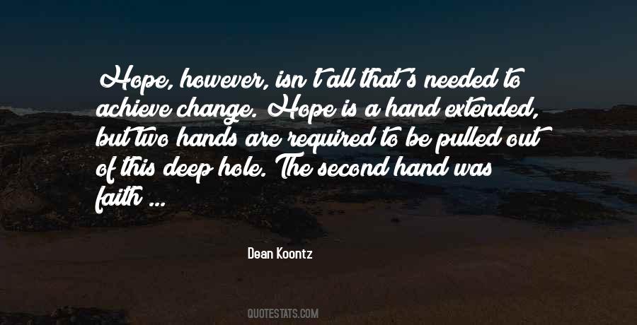 Two Hands Quotes #1184577