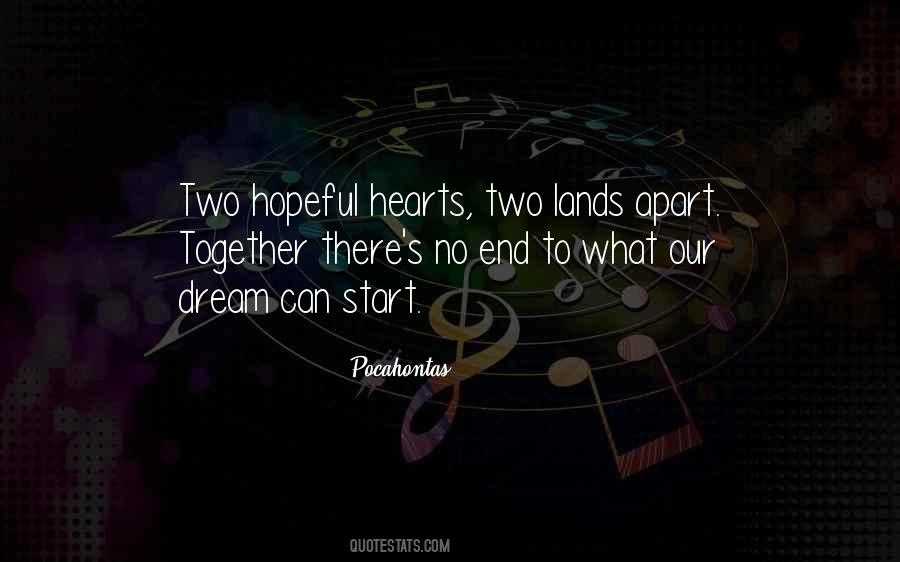 Two Hearts Apart Quotes #258410