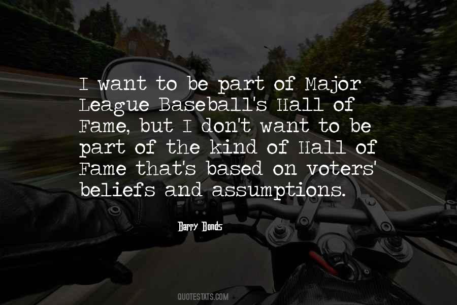 Quotes About Barry Bonds #8749