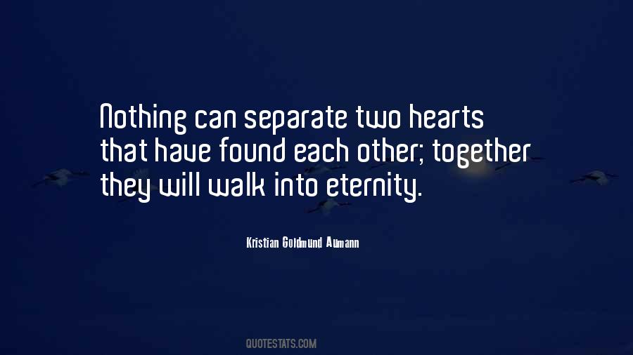 Two Hearts In One Quotes #359462