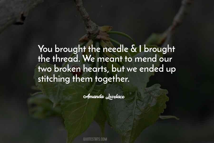 Two Hearts Together Quotes #1874354