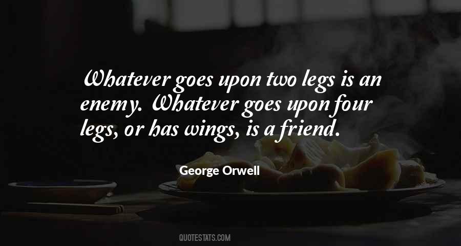 Two Legs Quotes #150899