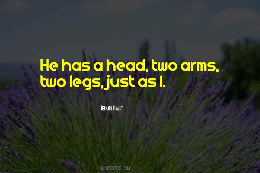 Two Legs Quotes #189596