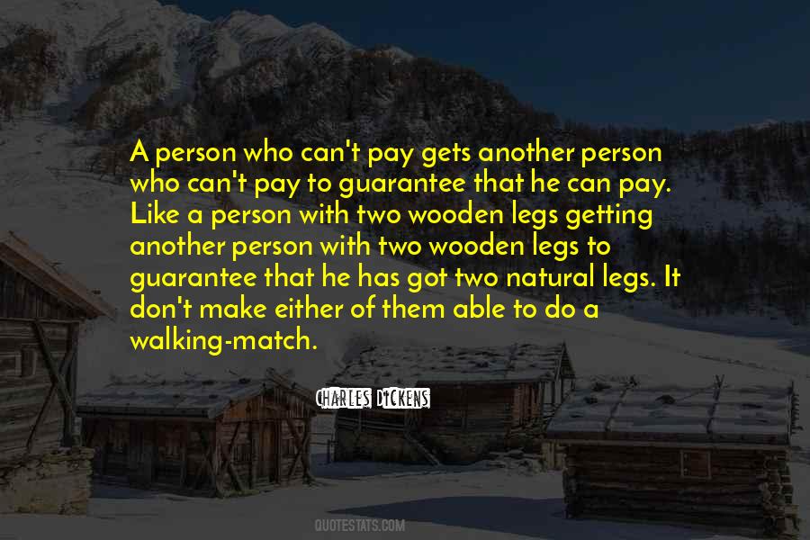 Two Legs Quotes #638550