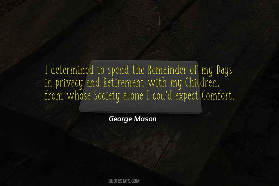 Quotes About George Mason #1107154