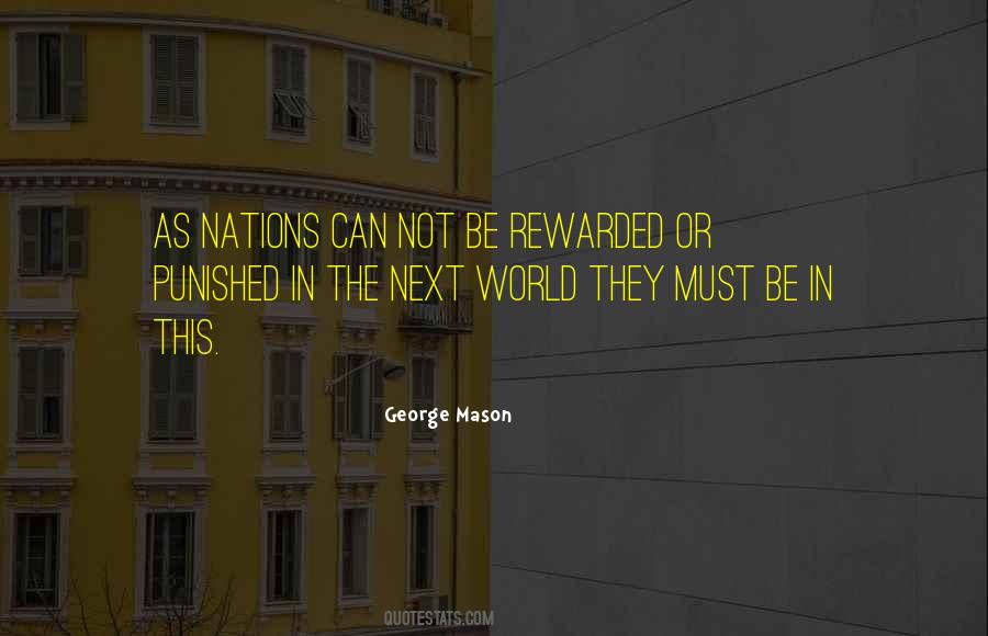 Quotes About George Mason #149236