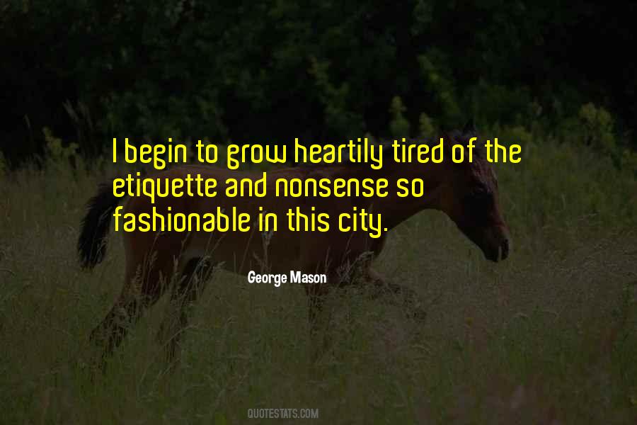 Quotes About George Mason #334900