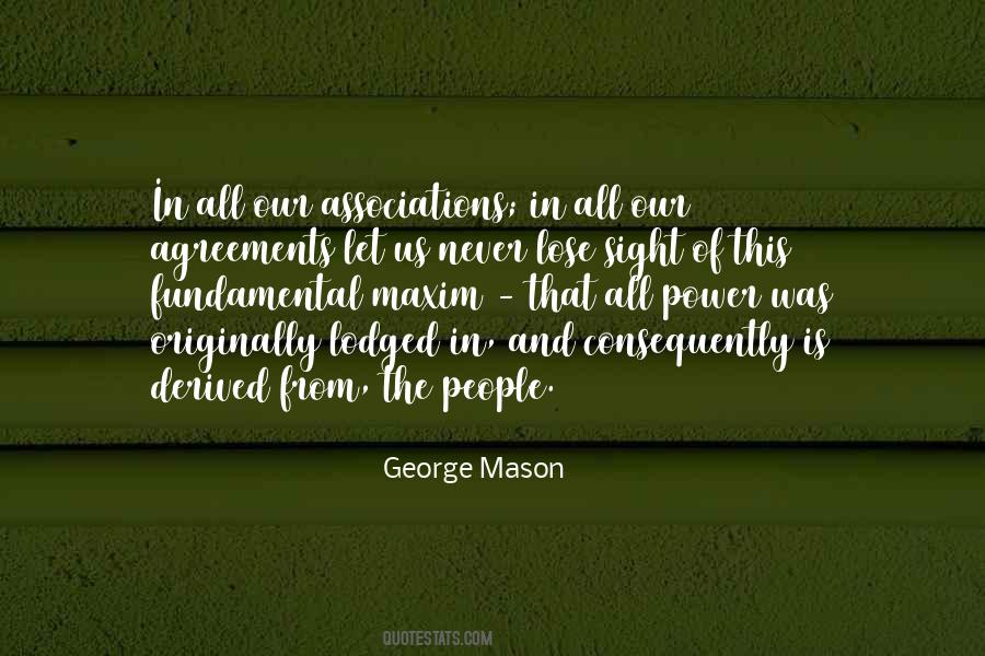 Quotes About George Mason #523139