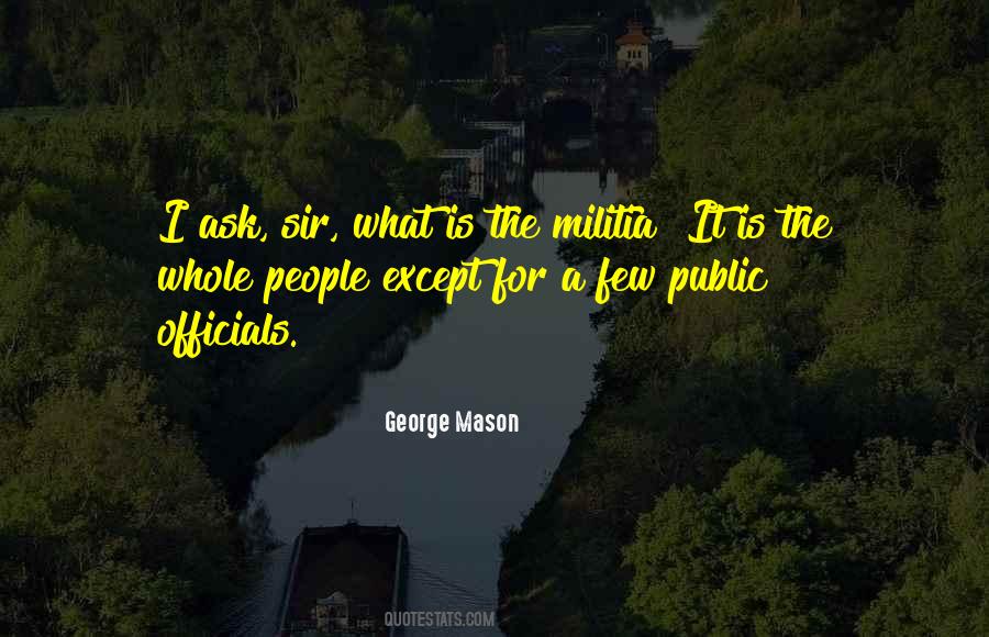 Quotes About George Mason #654016