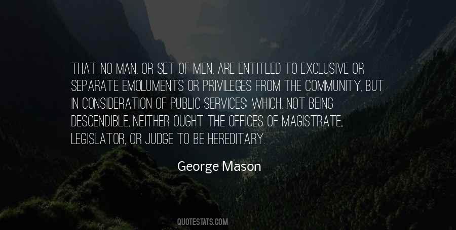 Quotes About George Mason #719777