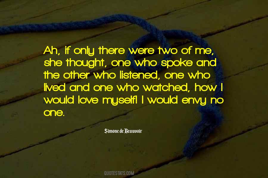 Two Of Me Quotes #480544