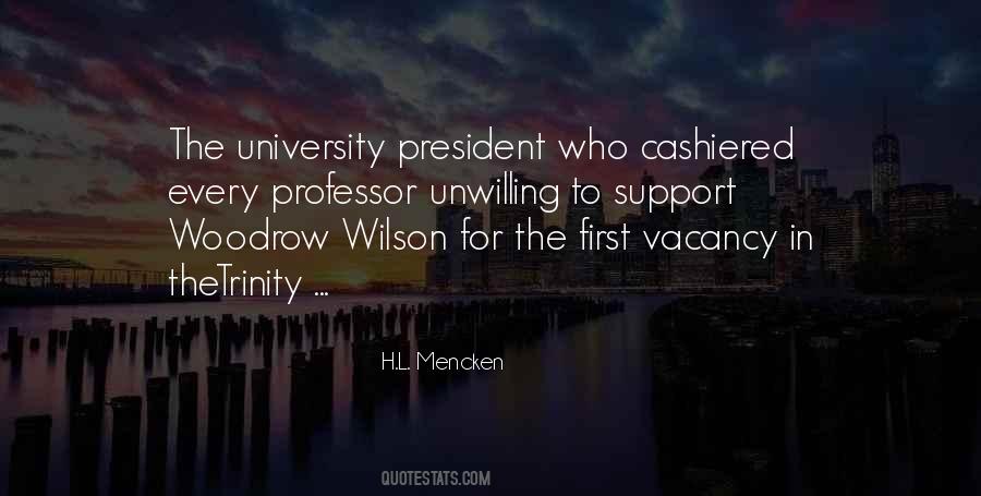 Quotes About Woodrow Wilson #4719