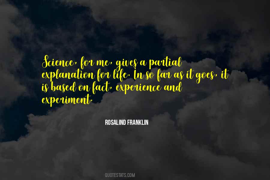 Quotes About Rosalind Franklin #1388605