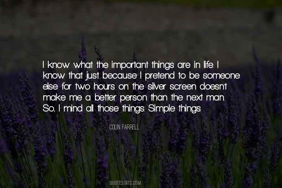 Two Things In Life Quotes #269257