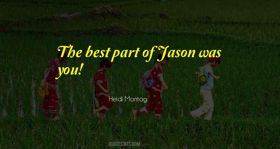 Quotes About Jason #1181503