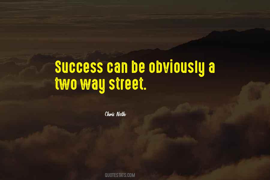 Two Way Street Quotes #17340