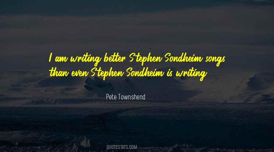 Quotes About Stephen Sondheim #562291