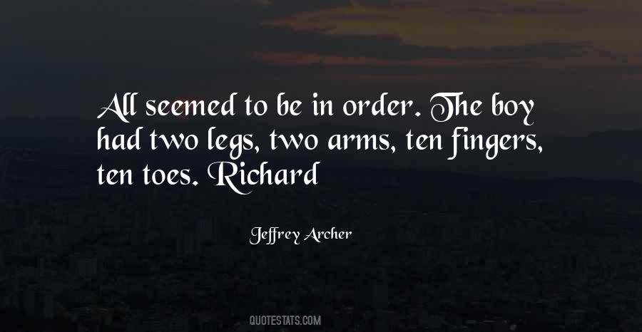Quotes About Jeffrey Archer #651903