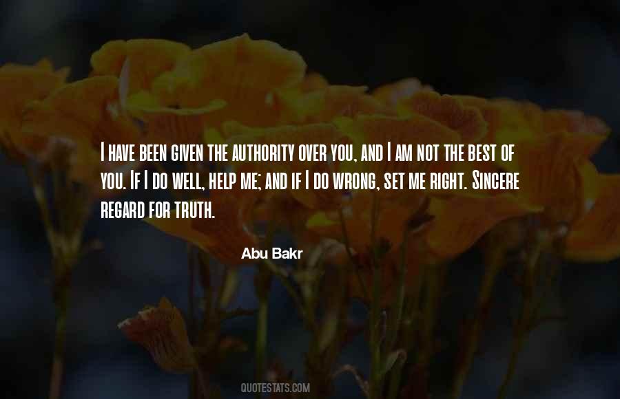 Quotes About Abu Bakr #305504