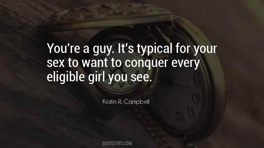 Typical Guy Quotes #451480