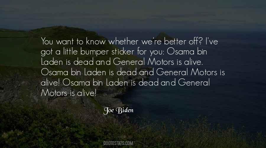 Quotes About Osama Bin Laden #917802