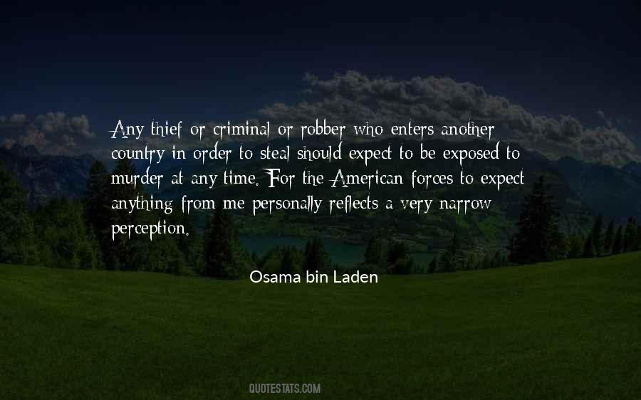 Quotes About Osama Bin Laden #9844