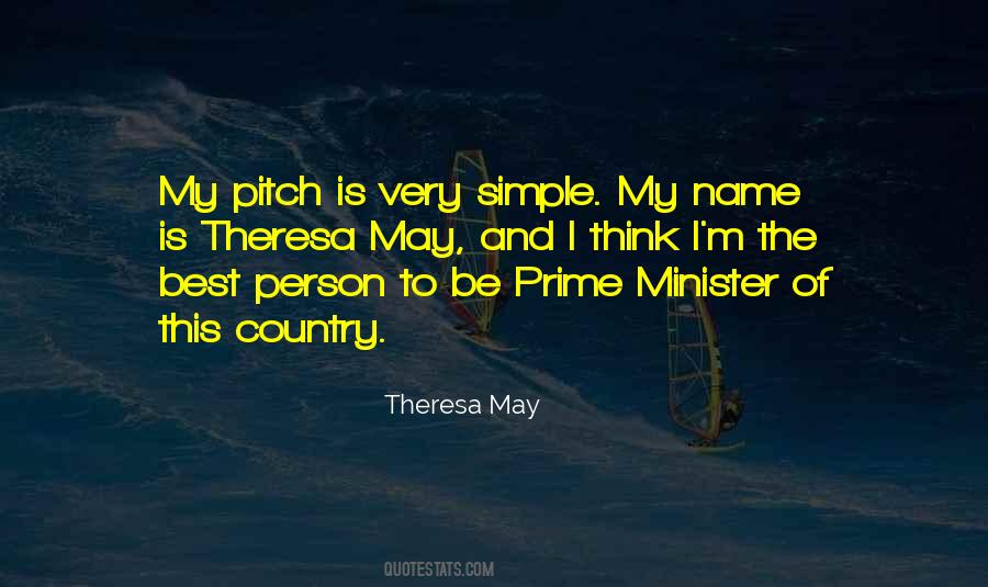 Quotes About Theresa May #996522