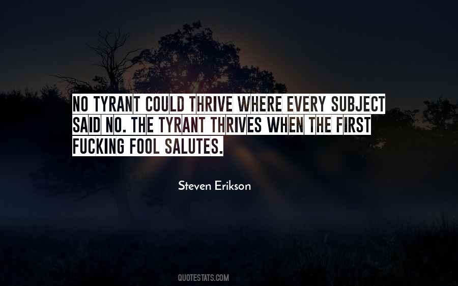 Tyrant Quotes #1168006