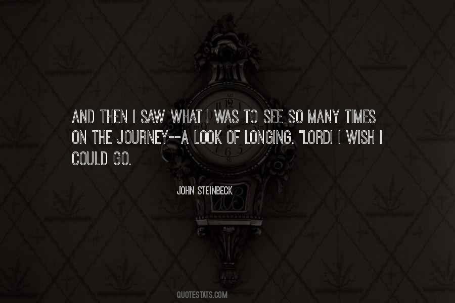 Quotes About Steinbeck Travel #1024252