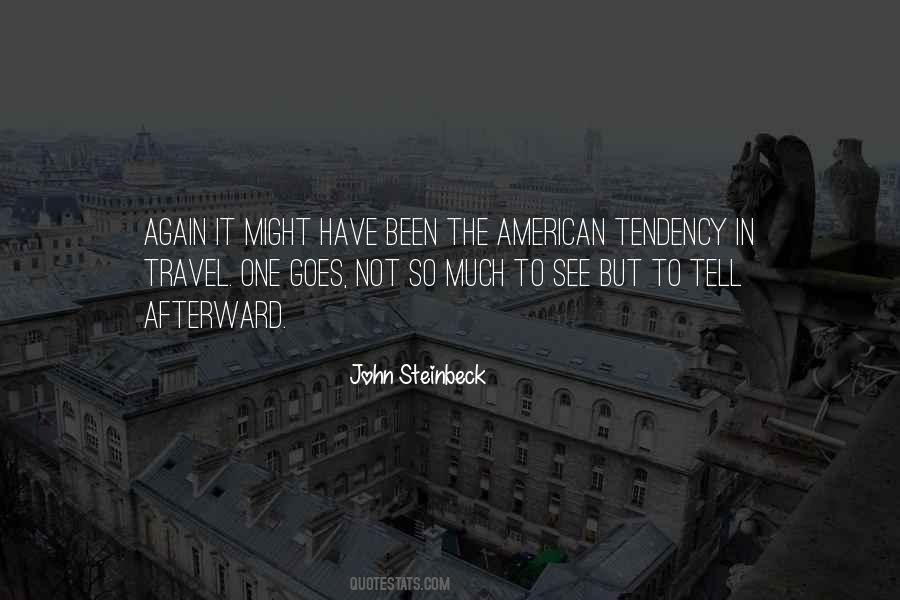 Quotes About Steinbeck Travel #250220