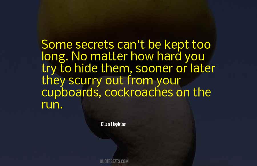 U Can Run But U Can't Hide Quotes #383611