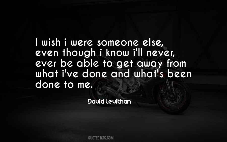 U Never Know Me Quotes #5392