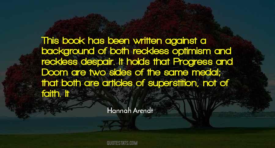 Quotes About Optimism And Faith #1619478