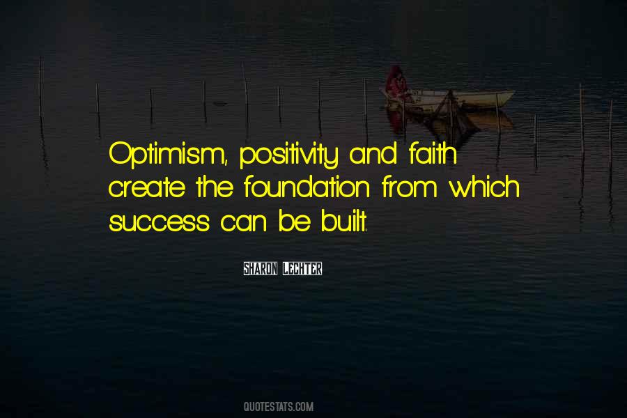 Quotes About Optimism And Faith #873500