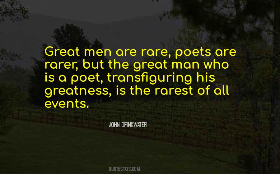 Quotes About Rare Events #931733